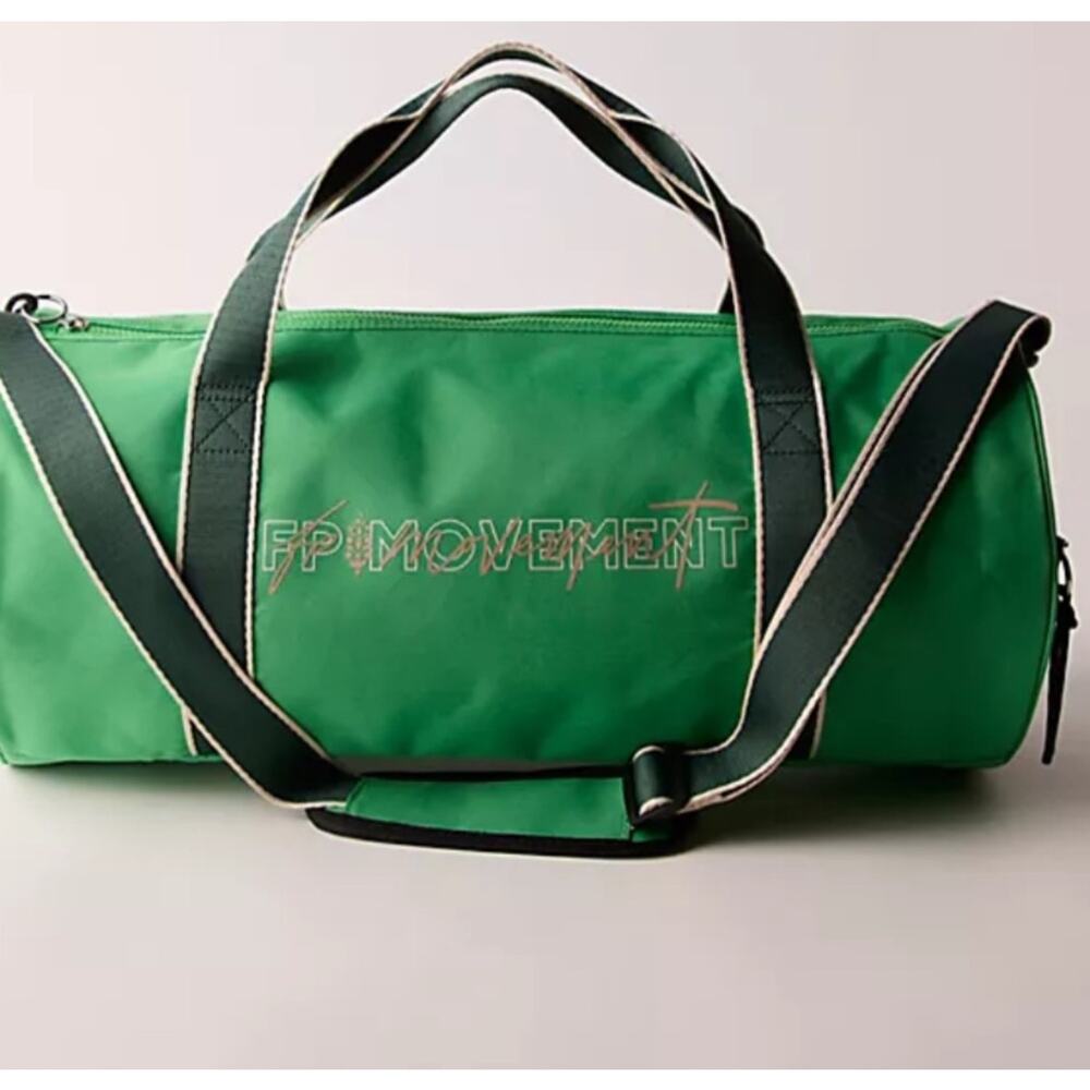 NWT FP Movement Green Duffel Bag